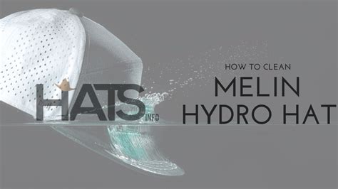how to clean melin hydro hat